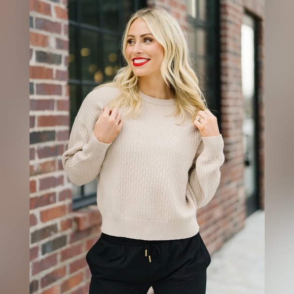 Zyia Almond Cream Esme Sweater - Picture 5 of 10